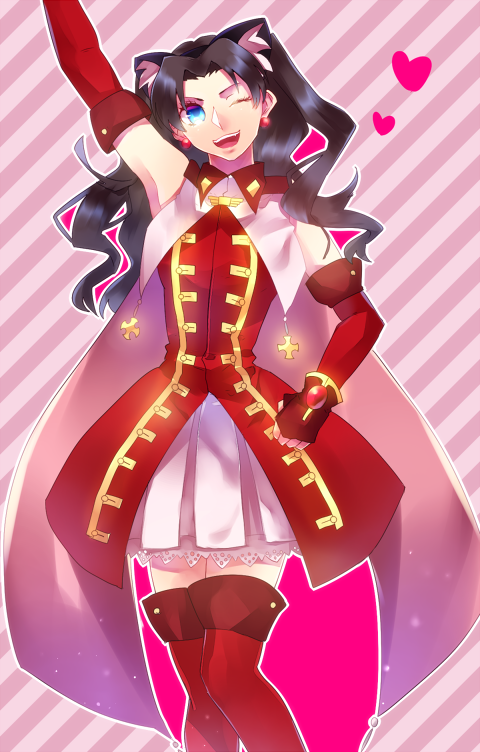 tohsaka rin and kaleido ruby (fate and 1 more) drawn by purinnkawayusu