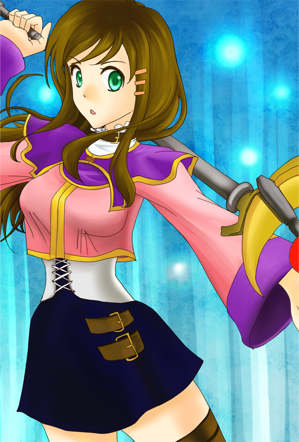 sophia esteed (star ocean and 1 more) drawn by kosui_(2792084)