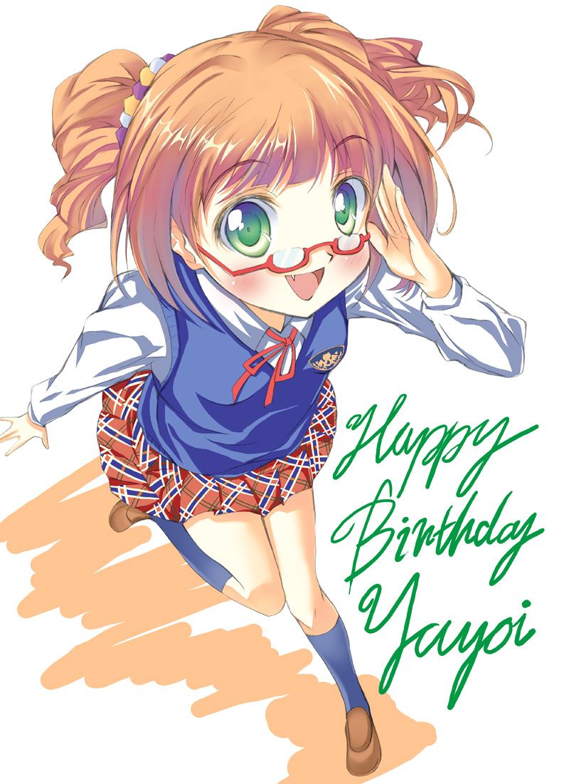 takatsuki yayoi (idolmaster and 1 more) drawn by momo_at_ten