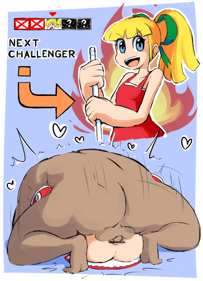 roll (street fighter and 1 more) drawn by fupoo