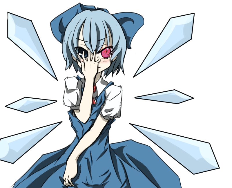 cirno (touhou and 1 more) drawn by corocoma