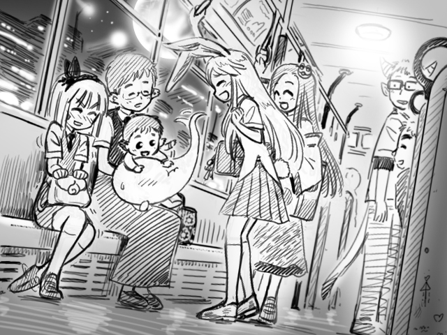 kochiya sanae, konpaku youmu, and reisen udongein inaba (touhou) drawn by gensoukoumuten