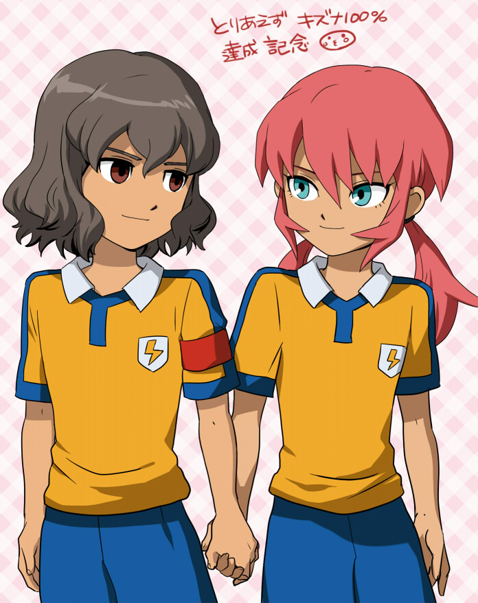 kirino ranmaru and shindou takuto (inazuma eleven and 1 more) drawn by mizuhara_aki