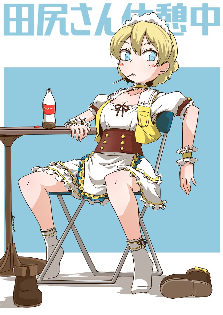 darjeeling (girls und panzer and 1 more) drawn by zannen_na_hito