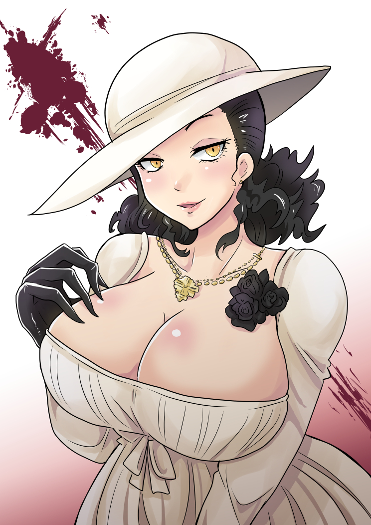 alcina dimitrescu (resident evil and 1 more) drawn by colonel_aki