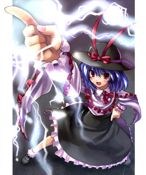 nagae iku (touhou and 1 more) drawn by katahira_masashi