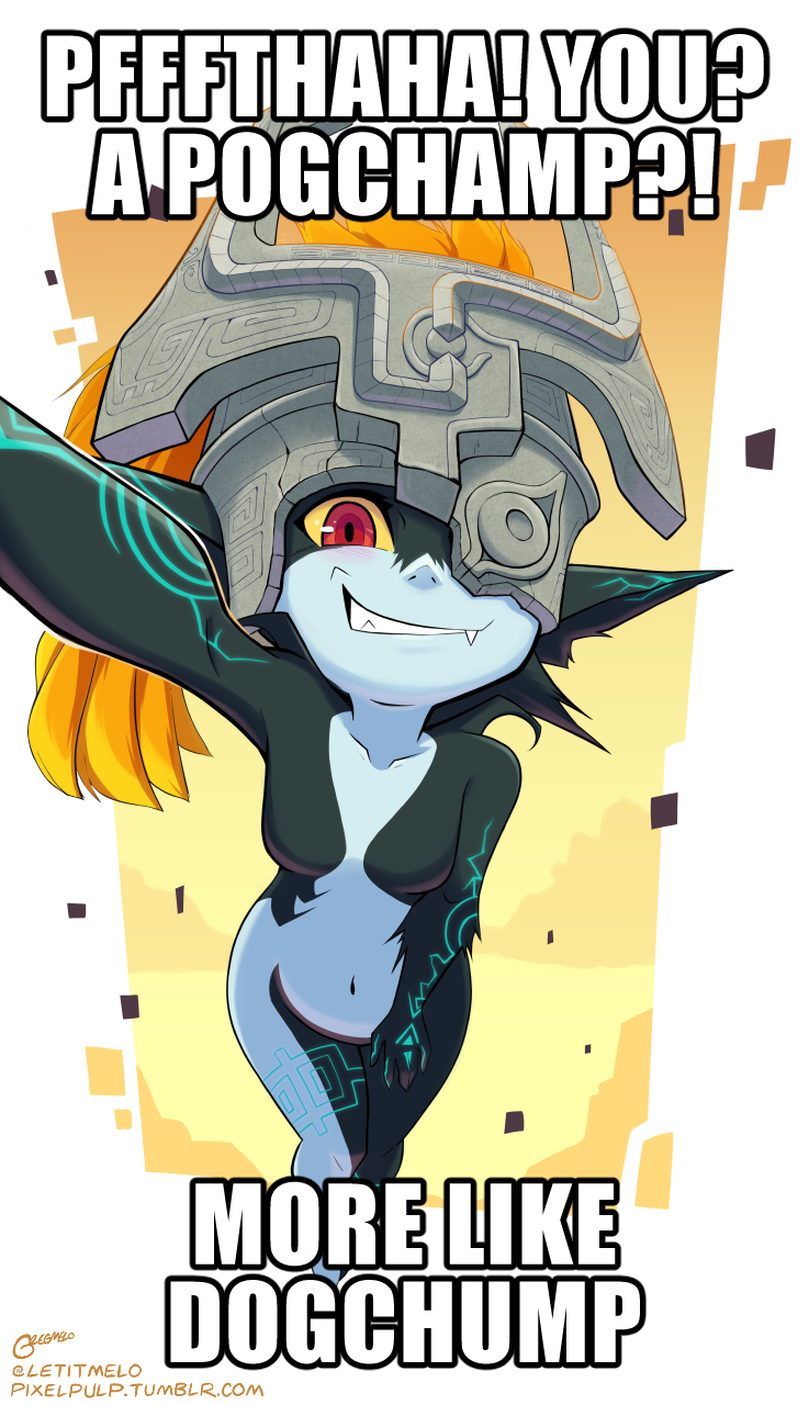 midna (the legend of zelda and 1 more) drawn by letitmelo