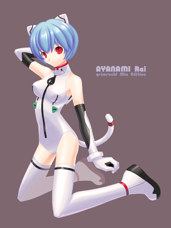ayanami rei (neon genesis evangelion) drawn by kirita_asami