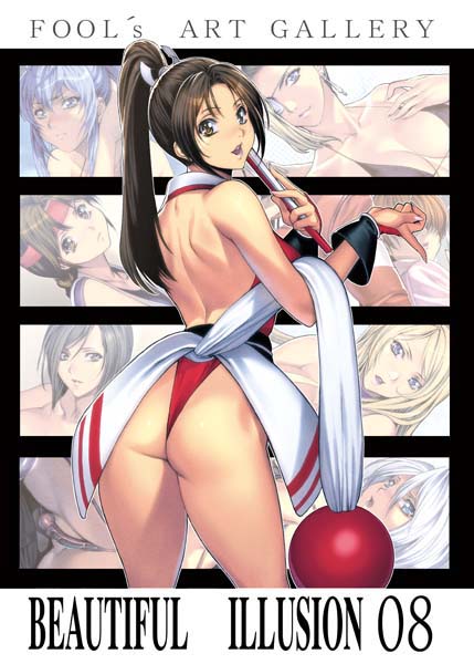 shiranui mai, angel, leona heidern, yuri sakazaki, shermie, and 3 more (the king of fighters and 4 more) drawn by homare_(fool's_art)