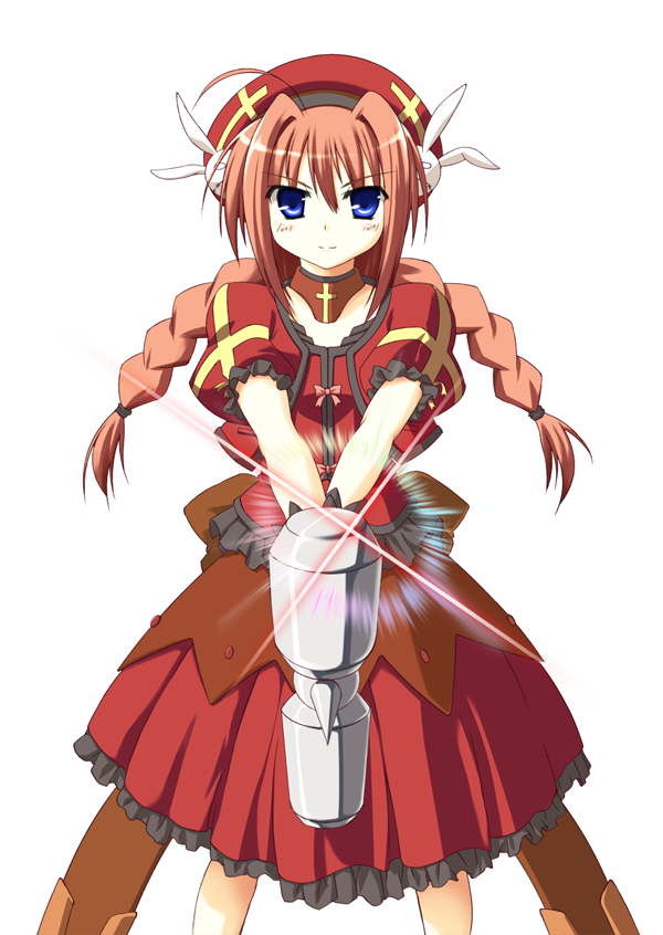 vita and graf eisen (lyrical nanoha and 1 more) drawn by t-ray