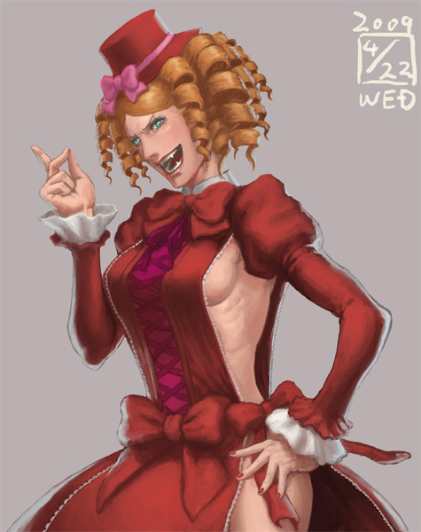 gaap (umineko no naku koro ni) drawn by ikeda_(cpt)