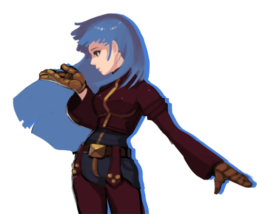 kula diamond (the king of fighters) drawn by steward_b