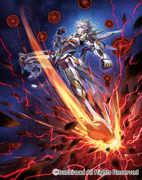 drill monk of the fierce foot (cardfight!! vanguard) drawn by mytea_(soso)