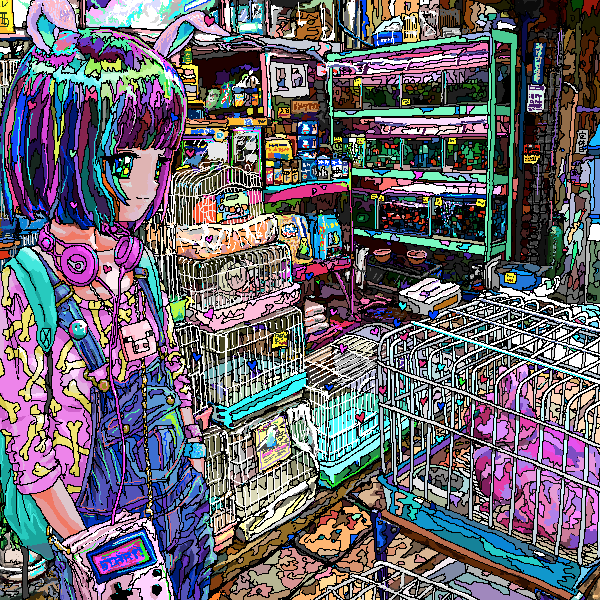 pig (original and 2 more) drawn by ace_akira
