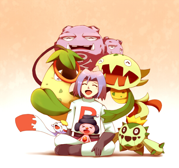 james, chimecho, weezing, mime jr., cacnea, and 2 more (pokemon and 2 more) drawn by ribero