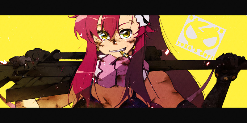 yoko littner (tengen toppa gurren lagann) drawn by akutsu_(yuumi)