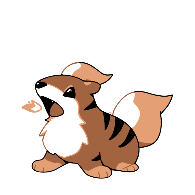 growlithe (pokemon and 1 more) drawn by rumwik