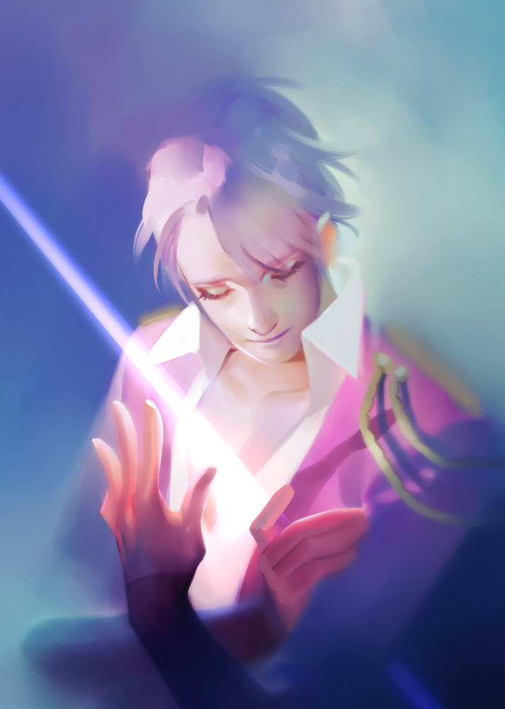 viktor nikiforov (yuri!!! on ice) drawn by kidchan