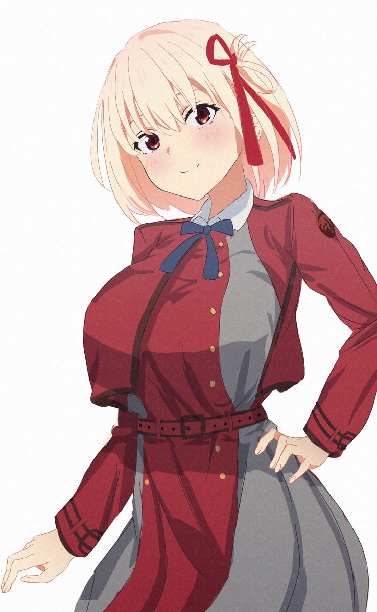nishikigi chisato (lycoris recoil) drawn by tsubapi_(pupi57)
