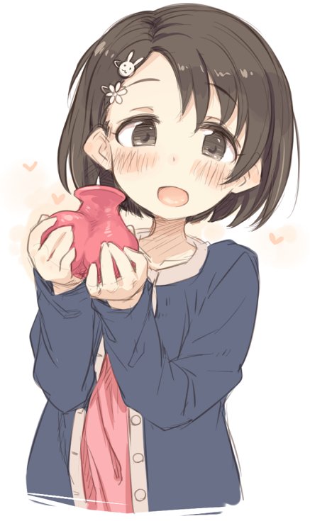 sasaki chie (idolmaster and 1 more) drawn by 7010