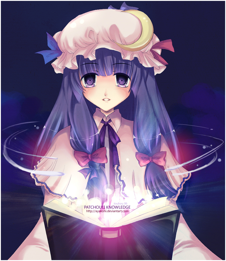 patchouli knowledge (touhou) drawn by ayakohi