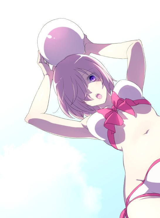 mash kyrielight (fate and 1 more) drawn by echo_(circa)