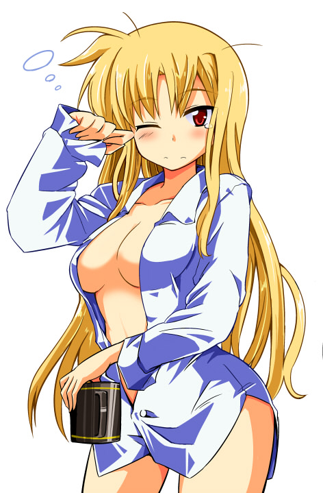 fate testarossa (lyrical nanoha and 1 more) drawn by oda_masaru