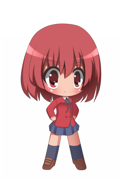 kushieda minori (toradora!) drawn by shimin_level_1