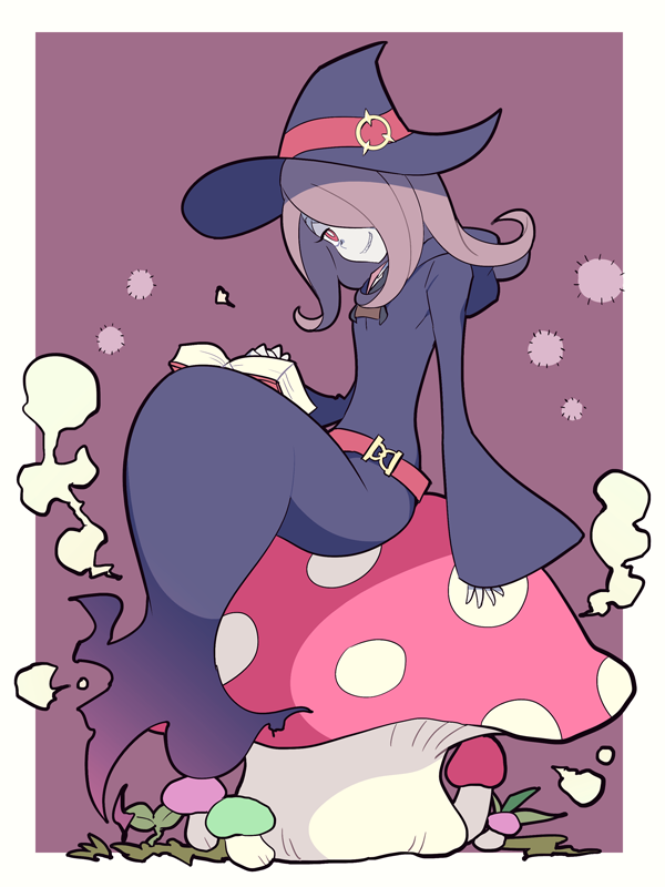 sucy manbavaran (little witch academia) drawn by l_(matador)