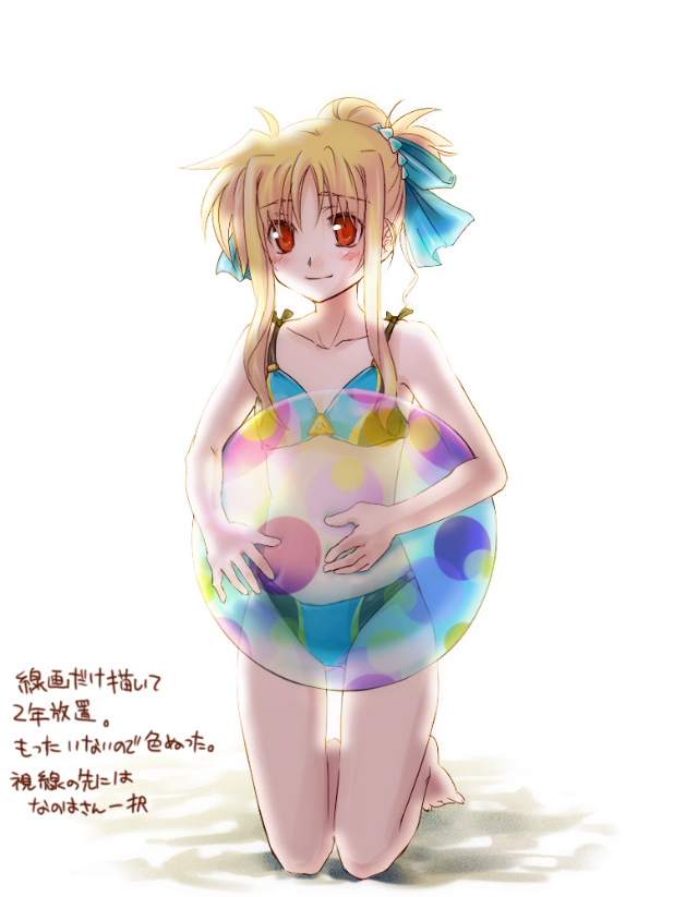 fate testarossa (lyrical nanoha and 1 more) drawn by tsuta_no_ha