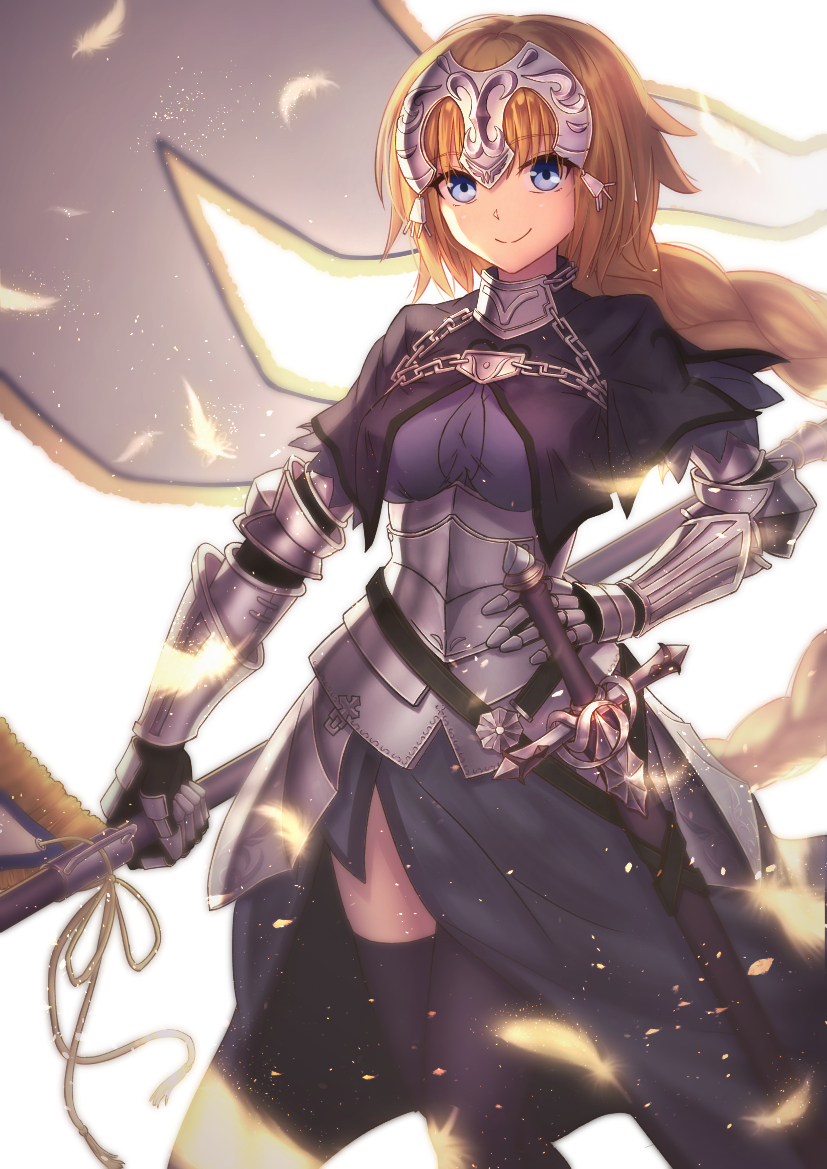 jeanne d'arc (fate and 1 more) drawn by kazuki_seto