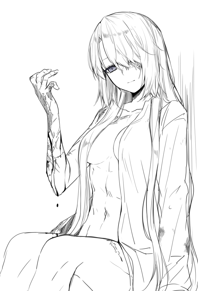 lydia macarthur (original) drawn by waka_(shark_waka)