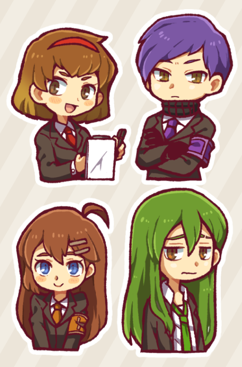 netzach, hod, malkuth, and yesod (project moon and 1 more) drawn by hatake_shimeji