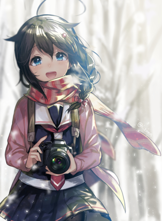 shigure and shigure kai ni (kantai collection) drawn by itamidome