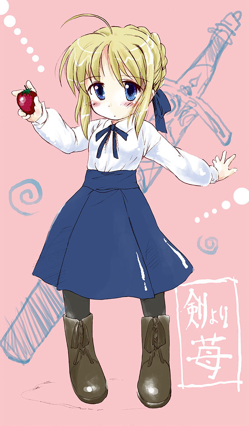 artoria pendragon and saber (fate and 1 more)