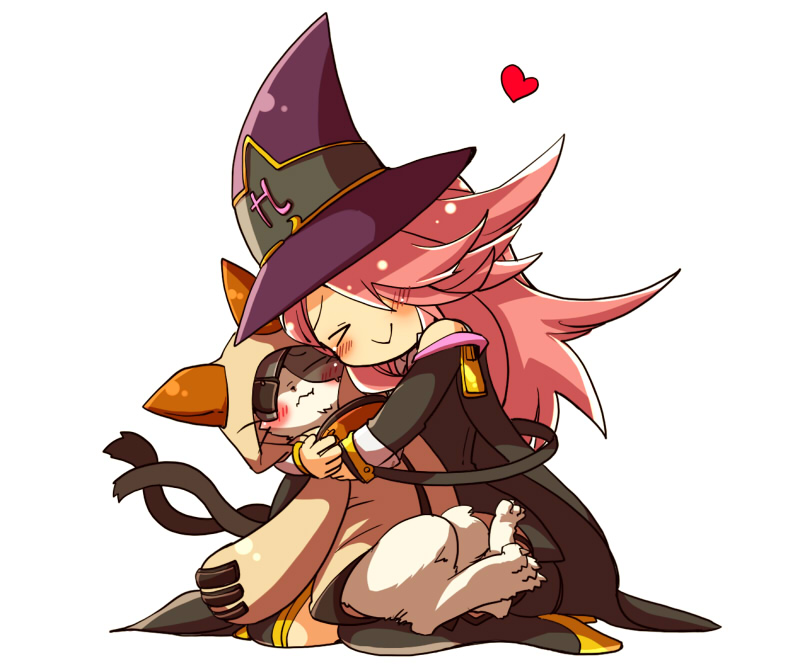 konoe a. mercury and jubei (blazblue) drawn by kuro_yuzu
