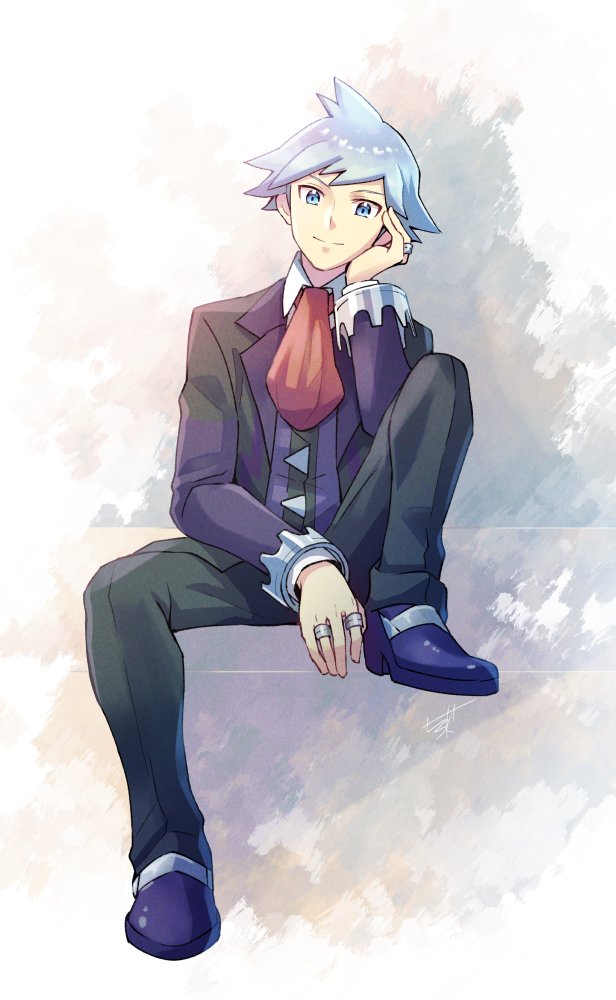 steven stone (pokemon and 1 more) drawn by zeroki_(izuno)