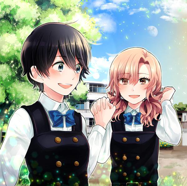 senoo mizuki and nikaido moe (ano ko ni kiss to shirayuri wo) drawn by canno