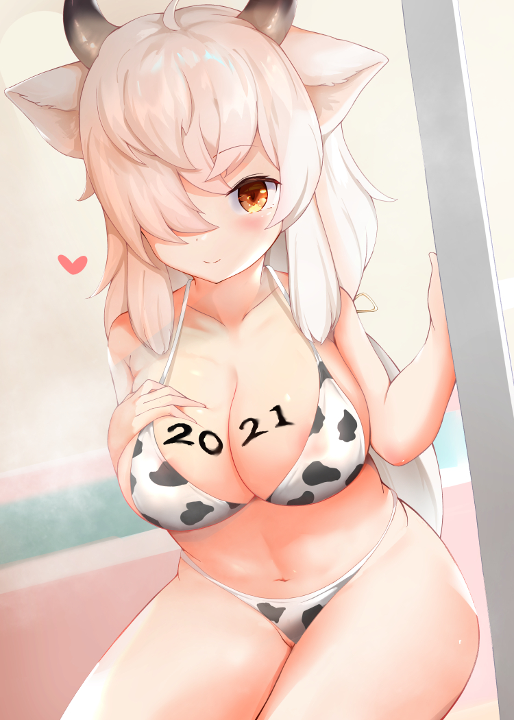 yak (kemono friends and 1 more) drawn by kesha
