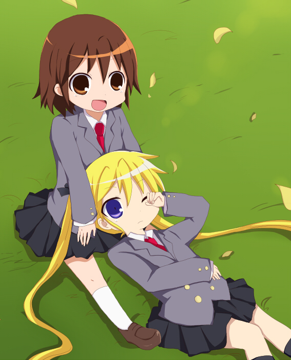 sonya and oribe yasuna (kill me baby) drawn by uguisu_mochi_(ykss35)