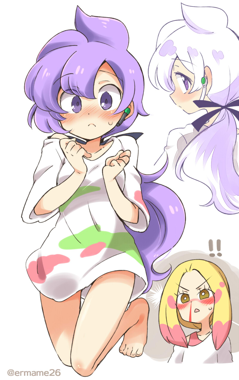 mina and anabel (pokemon and 1 more) drawn by eromame