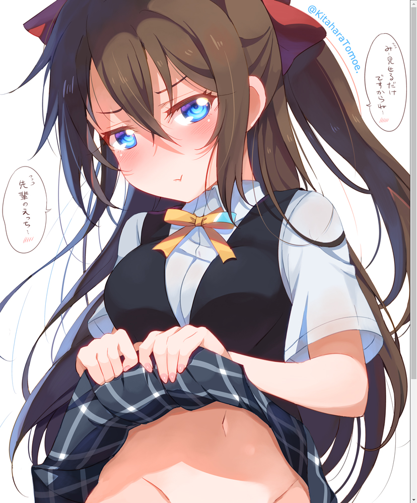 osaka shizuku (love live! and 1 more) drawn by kitahara_tomoe_(kitahara_koubou)