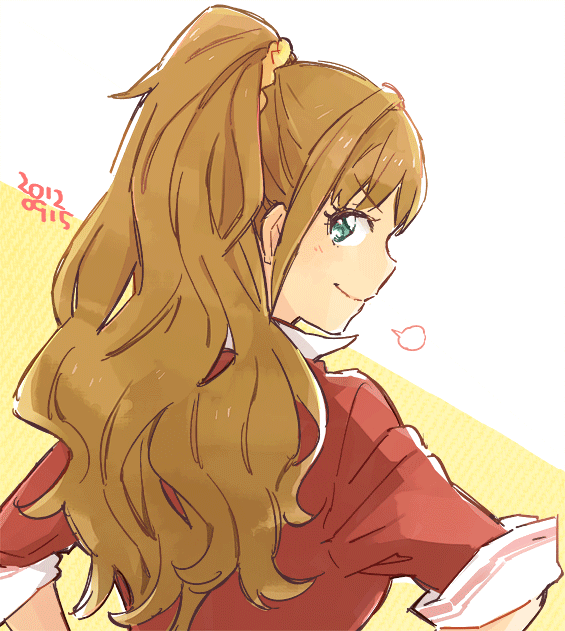 hino akane (idolmaster and 1 more) drawn by pe88y_(yu_tsugirls)