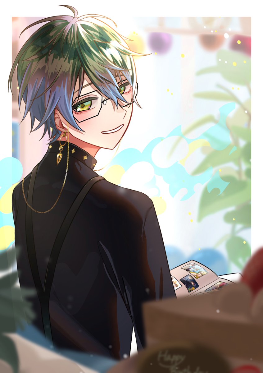 ike eveland (nijisanji and 1 more) drawn by mi_quilld