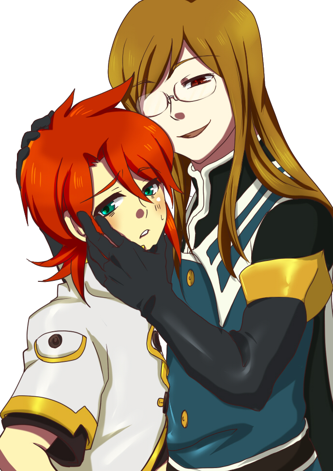 luke fon fabre and jade curtiss (tales of and 1 more) drawn by skyyakatuki