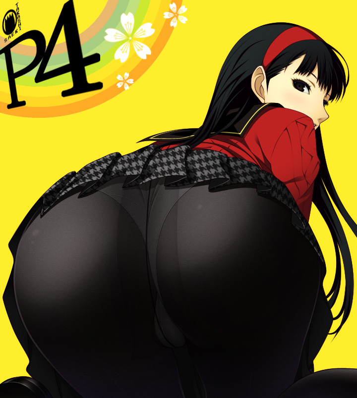 amagi yukiko (persona and 1 more) drawn by saeki_takashi
