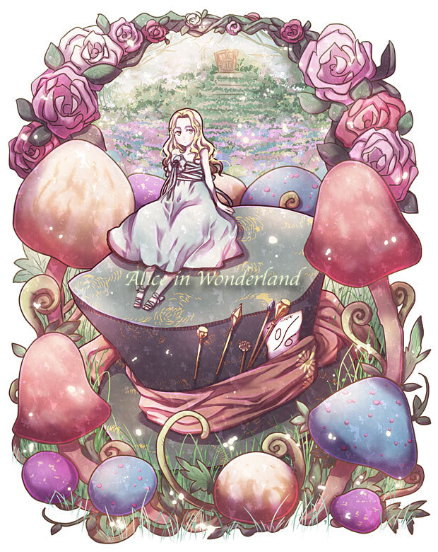 alice kingsleigh (alice in wonderland) drawn by suou_sakura