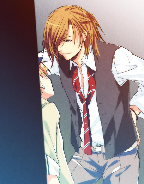 kurusu shou and jinguuji ren (uta no prince-sama) drawn by jyuru
