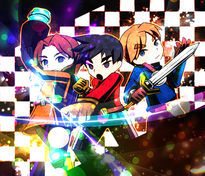 mii, mii gunner, mii brawler, and mii swordfighter (super smash bros.) drawn by yukimimi