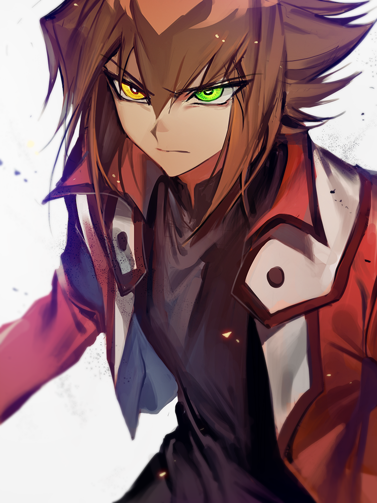 yuki judai (yu-gi-oh! and 1 more) drawn by cocaduel